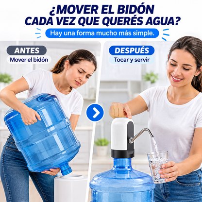 AquaGo™ | Servite agua sin levantar el bidón