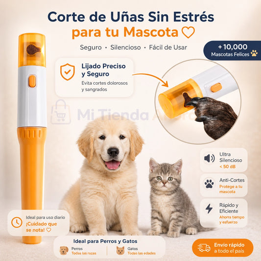 PetSonic™ | Cortador de Uñas Profesional | Adiós al Estrés del Corte