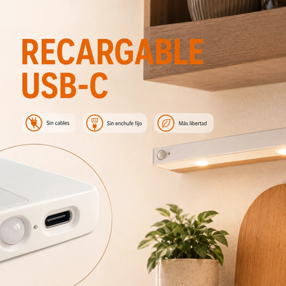 LumiBar™ | Luz LED con Sensor 40 cm | Iluminá sin cables