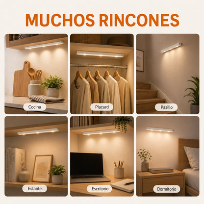LumiBar™ | Luz LED con Sensor 40 cm | Iluminá sin cables