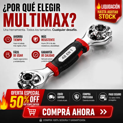 MultiMax™ | Adiós a Cargar Herramientas Pesadas