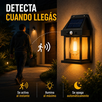 Luminor™ | Faroles Solares con Sensor | Tu entrada siempre iluminada