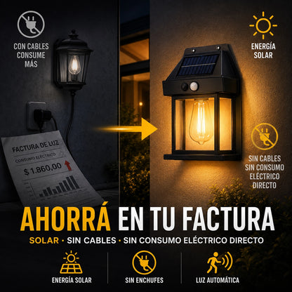 Luminor™ | Faroles Solares con Sensor | Tu entrada siempre iluminada