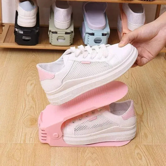 Pack x 2 | Organizador Apilable de Zapatillas FlexRack™ | Duplica tu Espacio al Instante